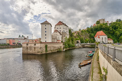 Gemeinde Passau Landkreis Passau Ilzmündung Passau (Dirschl Johann) Deutschland PA